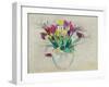 Still Life with Flowers (Oil on Canvas)-Patrick Henry Bruce-Framed Giclee Print