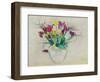 Still Life with Flowers (Oil on Canvas)-Patrick Henry Bruce-Framed Giclee Print