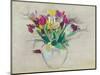 Still Life with Flowers (Oil on Canvas)-Patrick Henry Bruce-Mounted Giclee Print