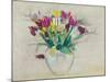 Still Life with Flowers (Oil on Canvas)-Patrick Henry Bruce-Mounted Giclee Print