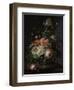 Still Life with Flowers on a Marble Tabletop-Rachel Ruysch-Framed Art Print