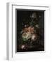 Still Life with Flowers on a Marble Tabletop-Rachel Ruysch-Framed Art Print