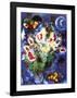 Still Life with Flowers-Marc Chagall-Framed Art Print