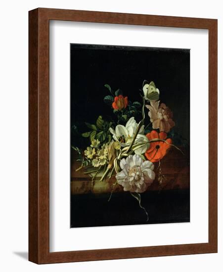 Still Life with Flowers-Rachel Ruysch-Framed Giclee Print