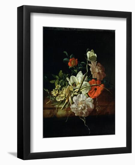 Still Life with Flowers-Rachel Ruysch-Framed Giclee Print