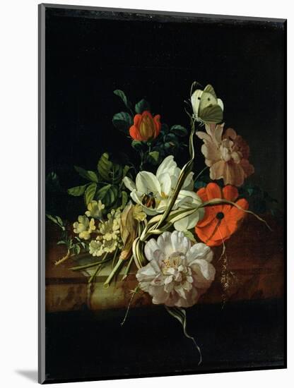 Still Life with Flowers-Rachel Ruysch-Mounted Giclee Print