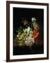 Still Life with Flowers-Rachel Ruysch-Framed Giclee Print