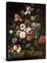 Still Life with Flowers-Rachel Ruysch-Stretched Canvas