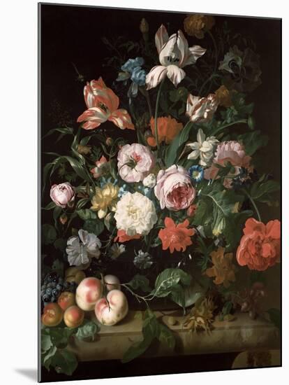 Still Life with Flowers-Rachel Ruysch-Mounted Giclee Print