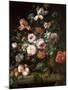 Still Life with Flowers-Rachel Ruysch-Mounted Giclee Print