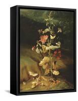 Still Life with Flowers-Otto Marseus Van Schrieck-Framed Stretched Canvas