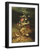 Still Life with Flowers-Otto Marseus Van Schrieck-Framed Giclee Print