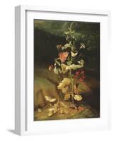 Still Life with Flowers-Otto Marseus Van Schrieck-Framed Giclee Print
