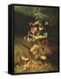 Still Life with Flowers-Otto Marseus Van Schrieck-Framed Stretched Canvas