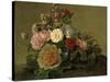 Still-Life With Flowers-Georg Friedrich Kersting-Stretched Canvas