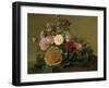 Still-Life With Flowers-Georg Friedrich Kersting-Framed Giclee Print