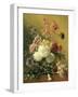 Still Life with Flowers-Georgius Jacobus Johannes van Os-Framed Art Print