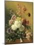 Still Life with Flowers-Georgius Jacobus Johannes van Os-Mounted Art Print