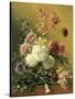 Still Life with Flowers-Georgius Jacobus Johannes van Os-Stretched Canvas