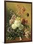 Still Life with Flowers-Georgius Jacobus Johannes van Os-Framed Art Print