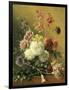 Still Life with Flowers-Georgius Jacobus Johannes van Os-Framed Art Print