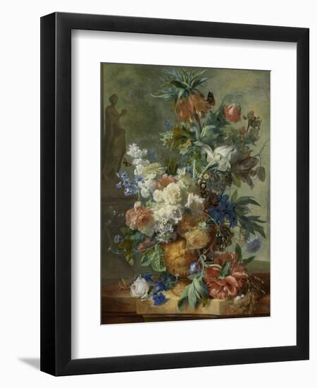 Still Life with Flowers-Jan van Huysum-Framed Art Print