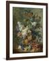 Still Life with Flowers-Jan van Huysum-Framed Art Print