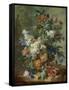 Still Life with Flowers-Jan van Huysum-Framed Stretched Canvas