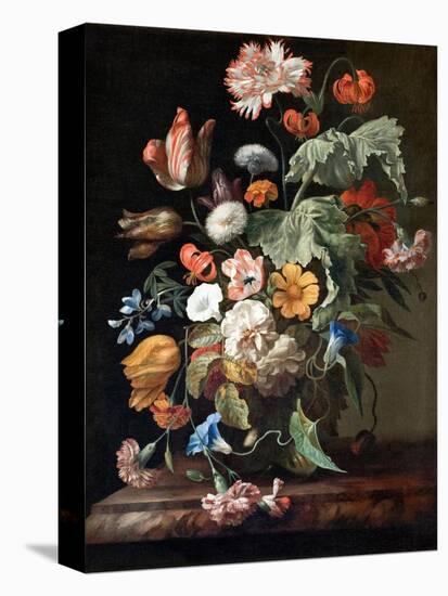 Still-Life with Flowers-Rachel Ruysch-Stretched Canvas