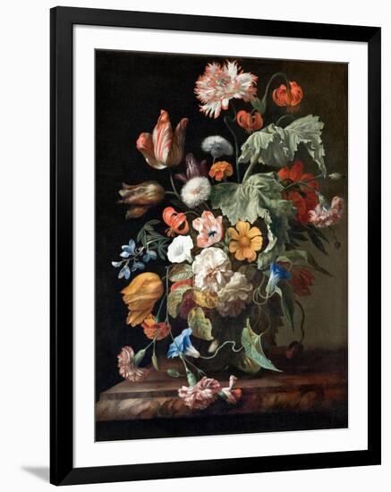 Still-Life with Flowers-Rachel Ruysch-Framed Giclee Print