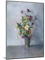 Still life with flowers-Joyce Haddon-Mounted Giclee Print