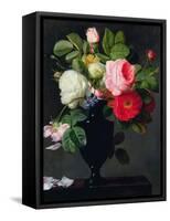 Still Life with Flowers-Antoine Berjon-Framed Stretched Canvas