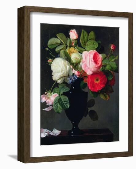 Still Life with Flowers-Antoine Berjon-Framed Giclee Print