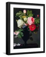 Still Life with Flowers-Antoine Berjon-Framed Giclee Print