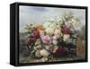 Still Life with Flowers-Jean Baptiste Claude Robie-Framed Stretched Canvas