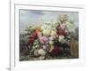 Still Life with Flowers-Jean Baptiste Claude Robie-Framed Giclee Print