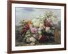 Still Life with Flowers-Jean Baptiste Claude Robie-Framed Giclee Print