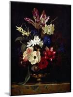 Still Life with Flowers-Willem van Aelst-Mounted Giclee Print
