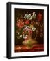 Still Life with Flowers-Thomas Hiepes-Framed Giclee Print