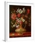 Still Life with Flowers-Thomas Hiepes-Framed Giclee Print