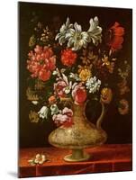 Still Life with Flowers-Thomas Hiepes-Mounted Giclee Print