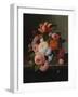 Still Life with Flowers-Thomas Birch-Framed Giclee Print