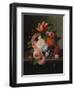 Still Life with Flowers-Thomas Birch-Framed Giclee Print