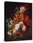 Still Life with Flowers-Johannes or Jan Verelst-Stretched Canvas