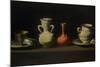 Still Life with Four Vessels-Francisco de Zurbarán-Mounted Giclee Print