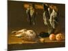Still Life with Fowl and Pomegranates, c.1620-1640-Alejandro de Loarte-Mounted Giclee Print