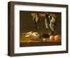 Still Life with Fowl and Pomegranates, c.1620-1640-Alejandro de Loarte-Framed Giclee Print