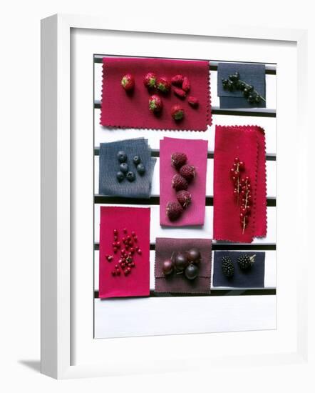 Still Life with Fresh Berries-Walter Cimbal-Framed Photographic Print