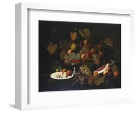 Still Life with Fruit, 1852-Severin Roesen-Framed Giclee Print