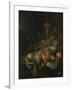 Still Life with Fruit and a Cup on Cocks Legs-Abraham Mignon-Framed Art Print